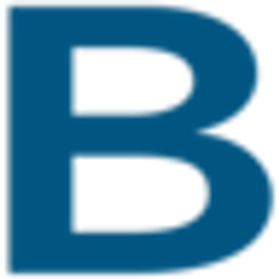 B logo
